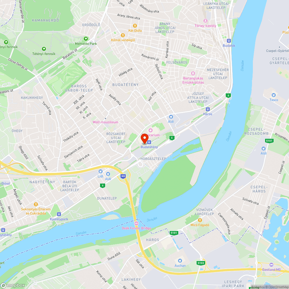Horogkeresztek Budatétényben bejelentés helye