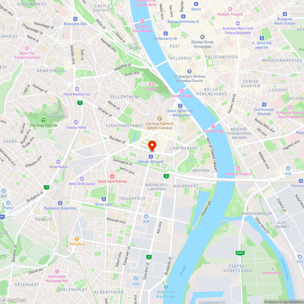 Aluljáró bejelentés helye