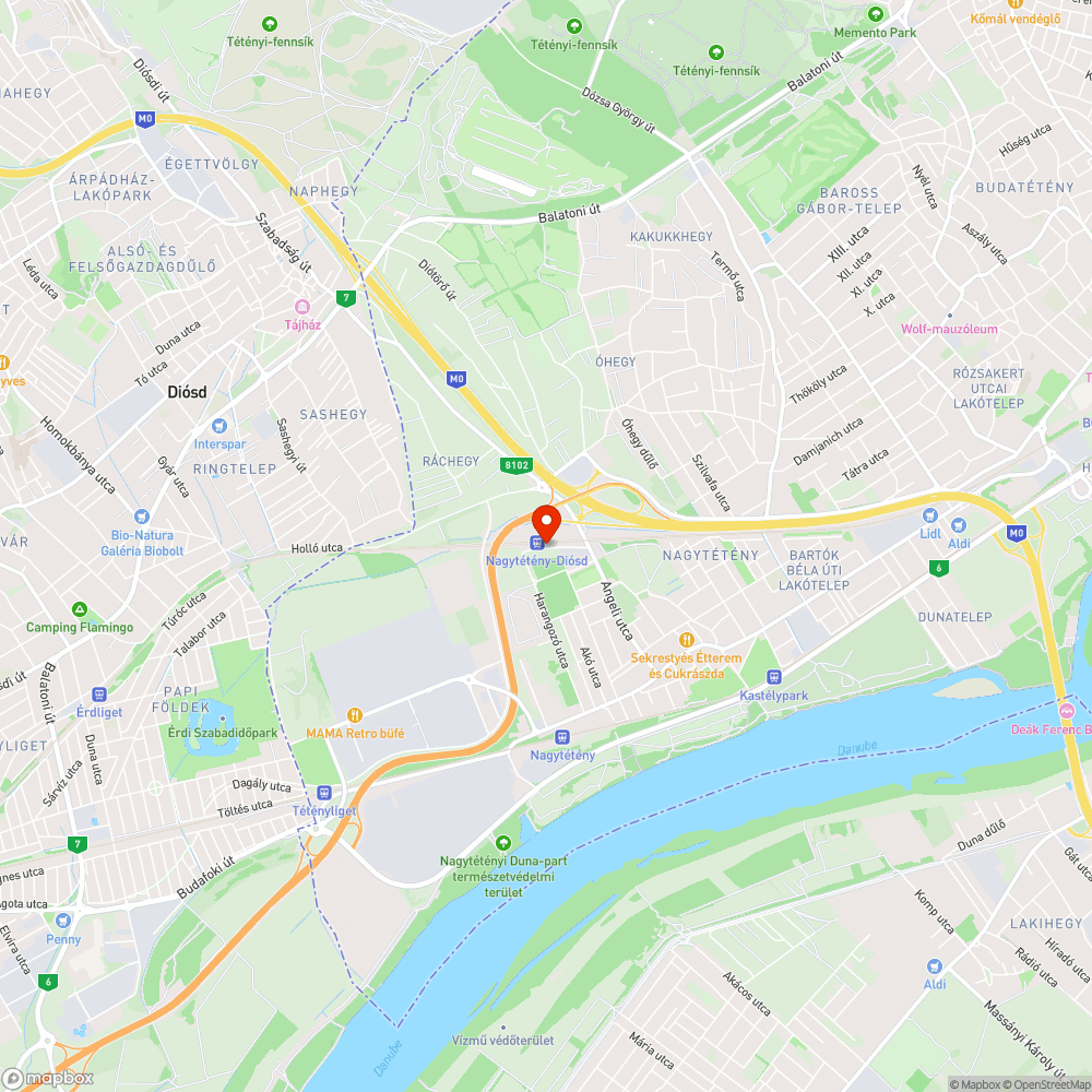 Baljós árnyék(szék) bejelentés helye