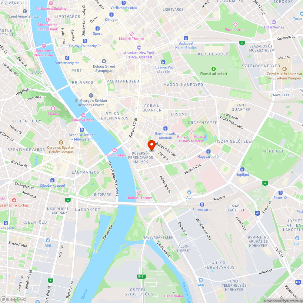 Kátyú a Viola utcában bejelentés helye