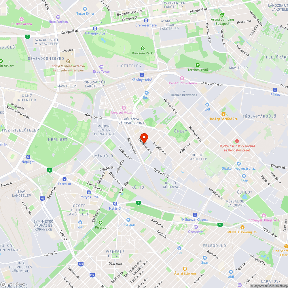 illegális hulladéklerakó bejelentés helye