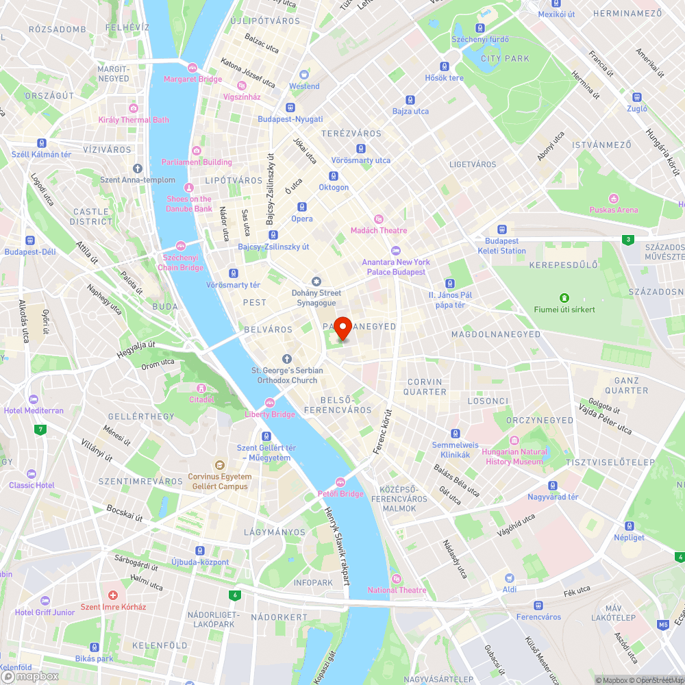 Pollack téri mélygarázs bejelentés helye