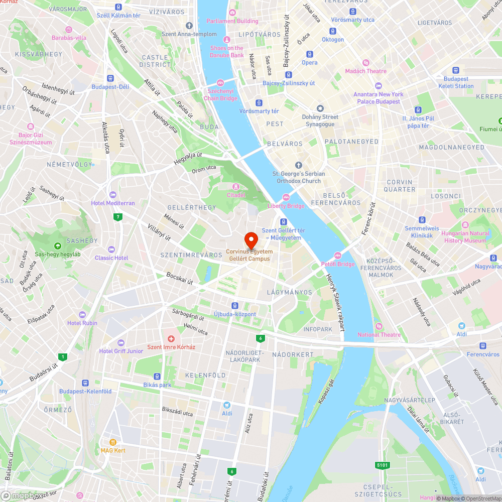 XI. Ker Ménesi út járda aszfalt hiány bejelentés helye