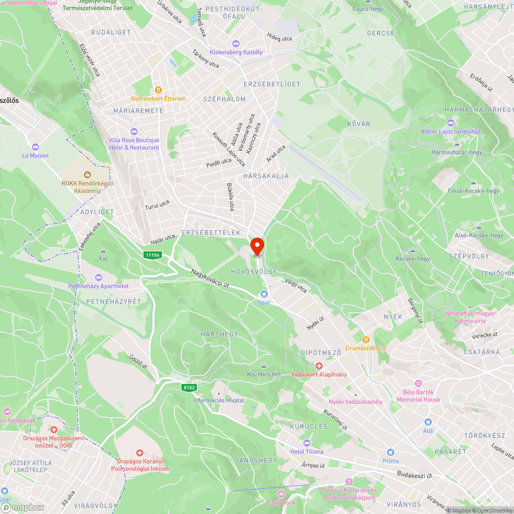 Undorító szeméthalom bejelentés helye