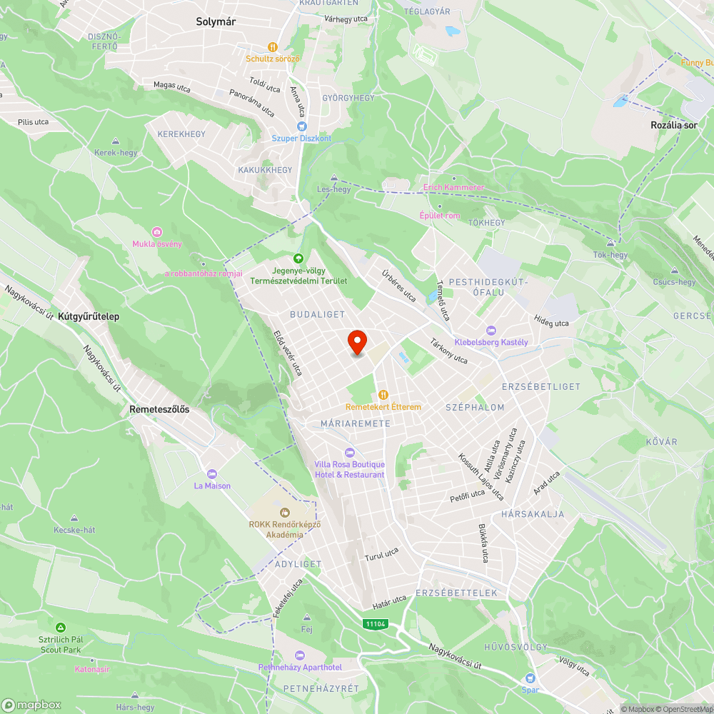 Még mindig hatalmas kátyú a 2.ker-ben bejelentés helye