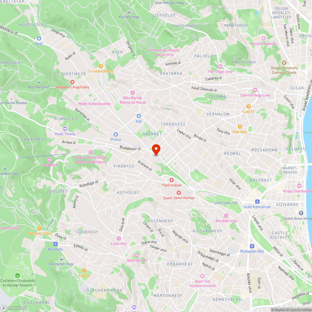 Lepusztult villamosmegálló a Budagyöngyénél bejelentés helye