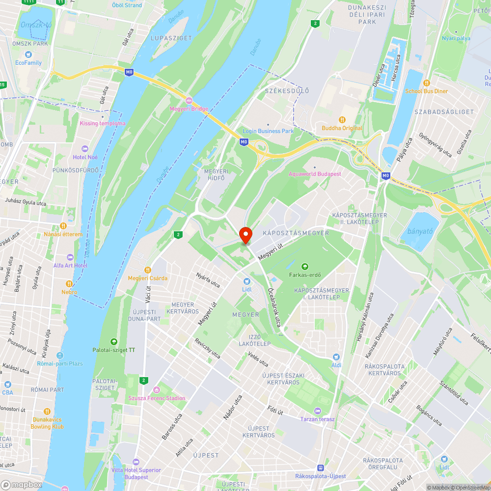 Tetanusz Kalandpark Újpest Módra - Igen, megcsináltuk ! bejelentés helye