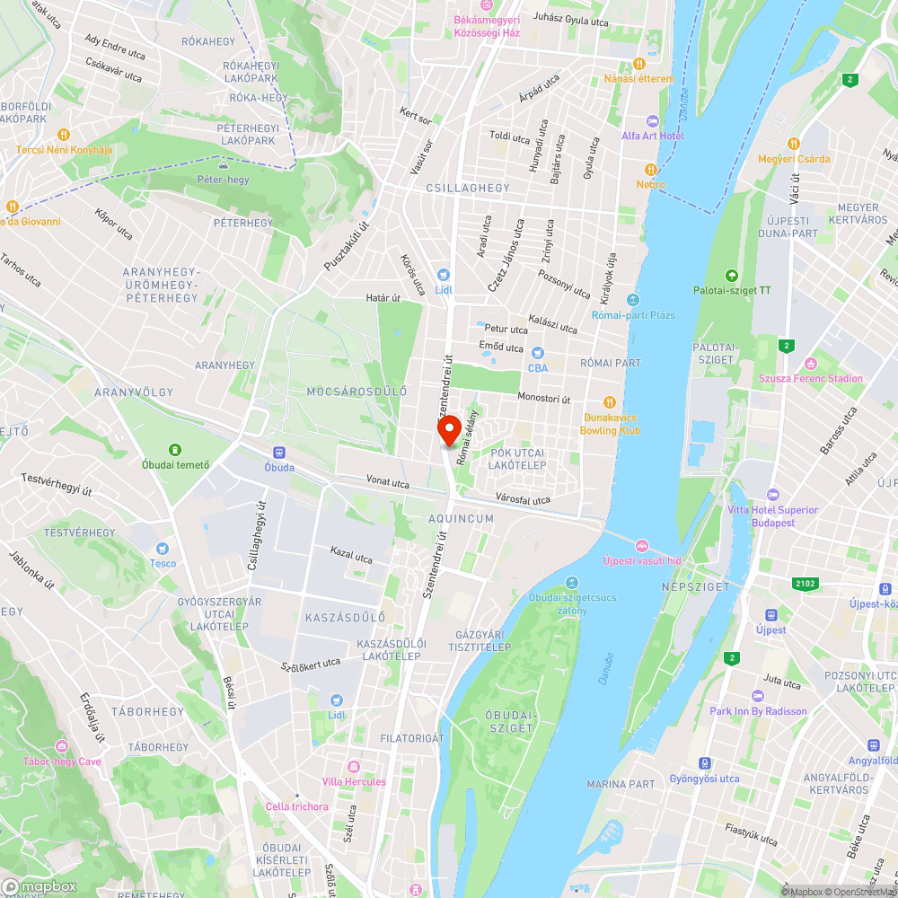 Elhagyott jármű bejelentés helye