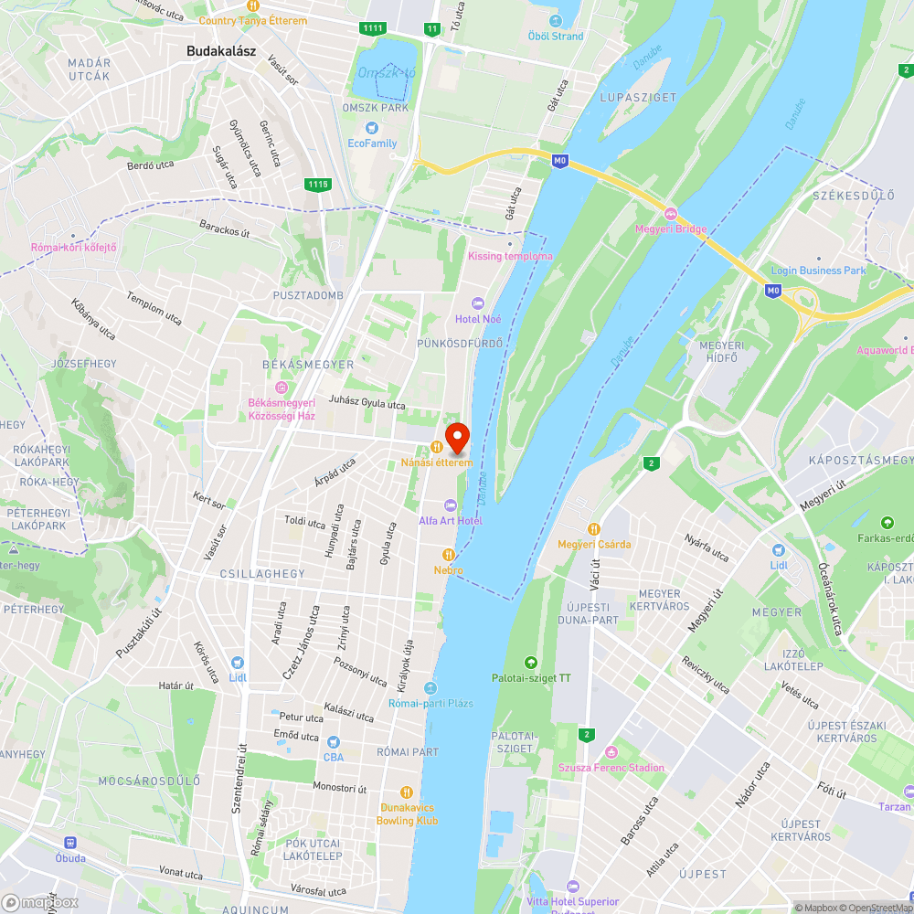 Katasztrofális állapotú kerékpárút bejelentés helye