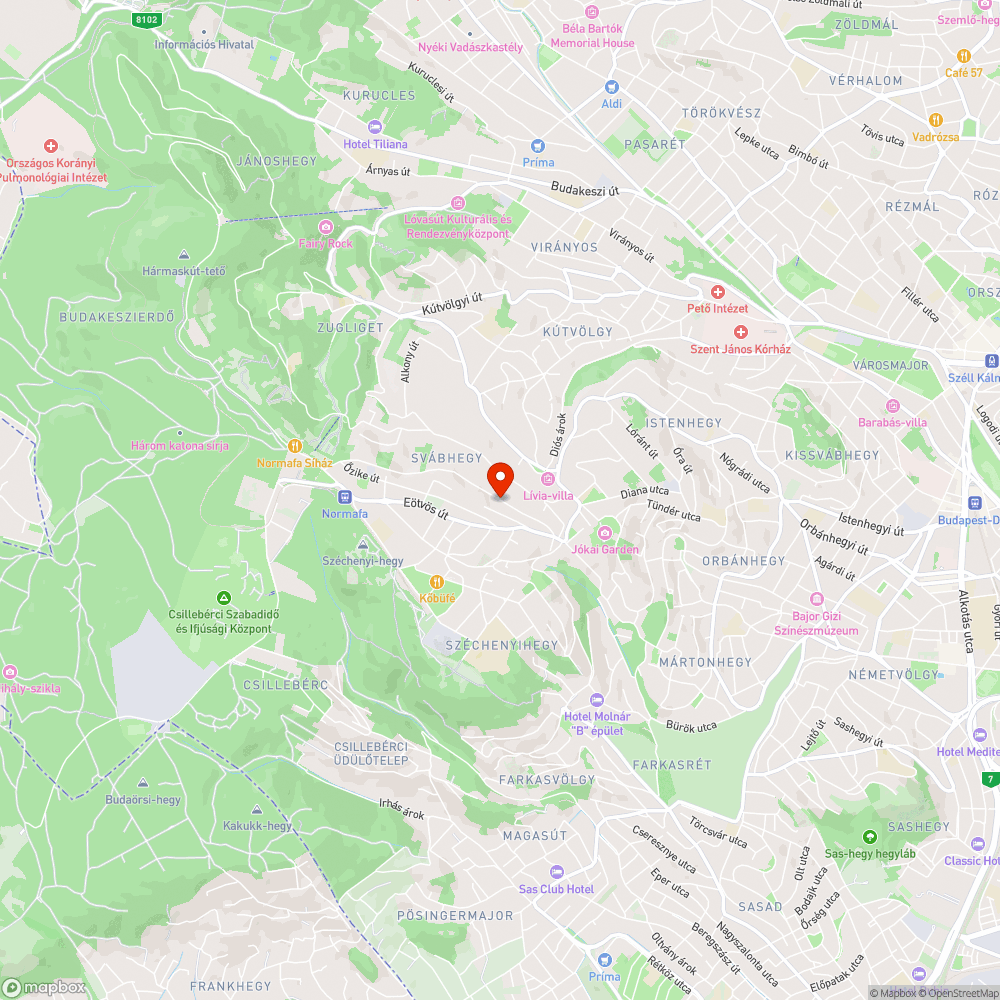 Járhatatlan járda bejelentés helye