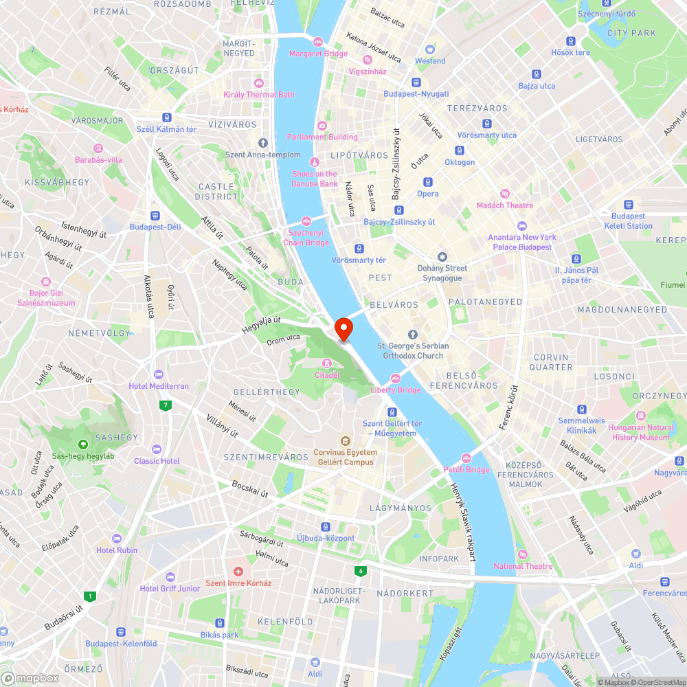 Összefirkált épület bejelentés helye