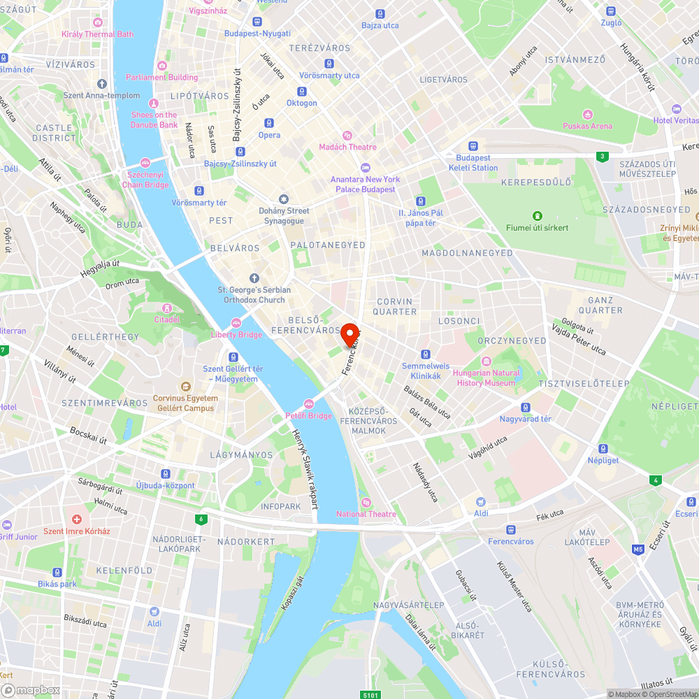 Beszakadt közműfedél bejelentés helye