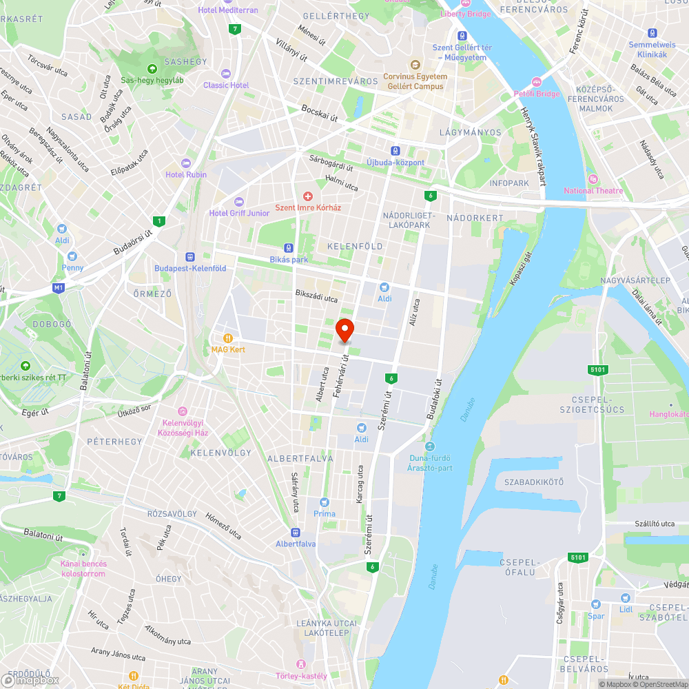 Kisértetkastély bejelentés helye