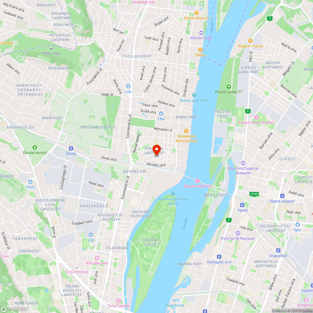 Hiányzó utcanévtábla bejelentés helye