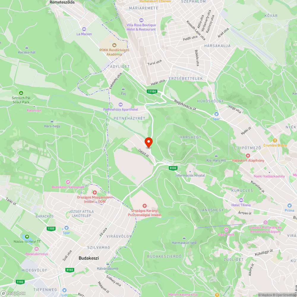 Kidőlőben lévő lámpa bejelentés helye