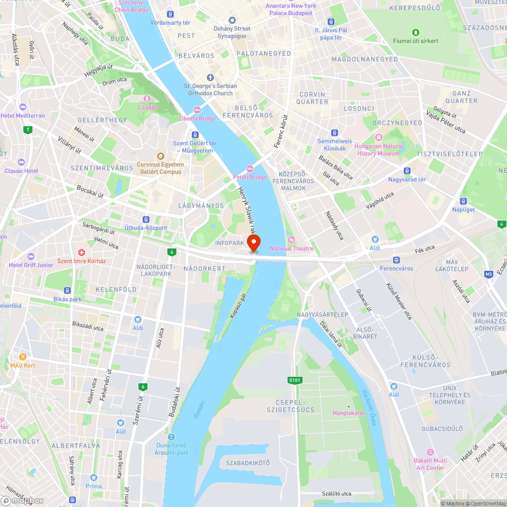 A Budai rakpart egy buszmegállóban végződik bejelentés helye