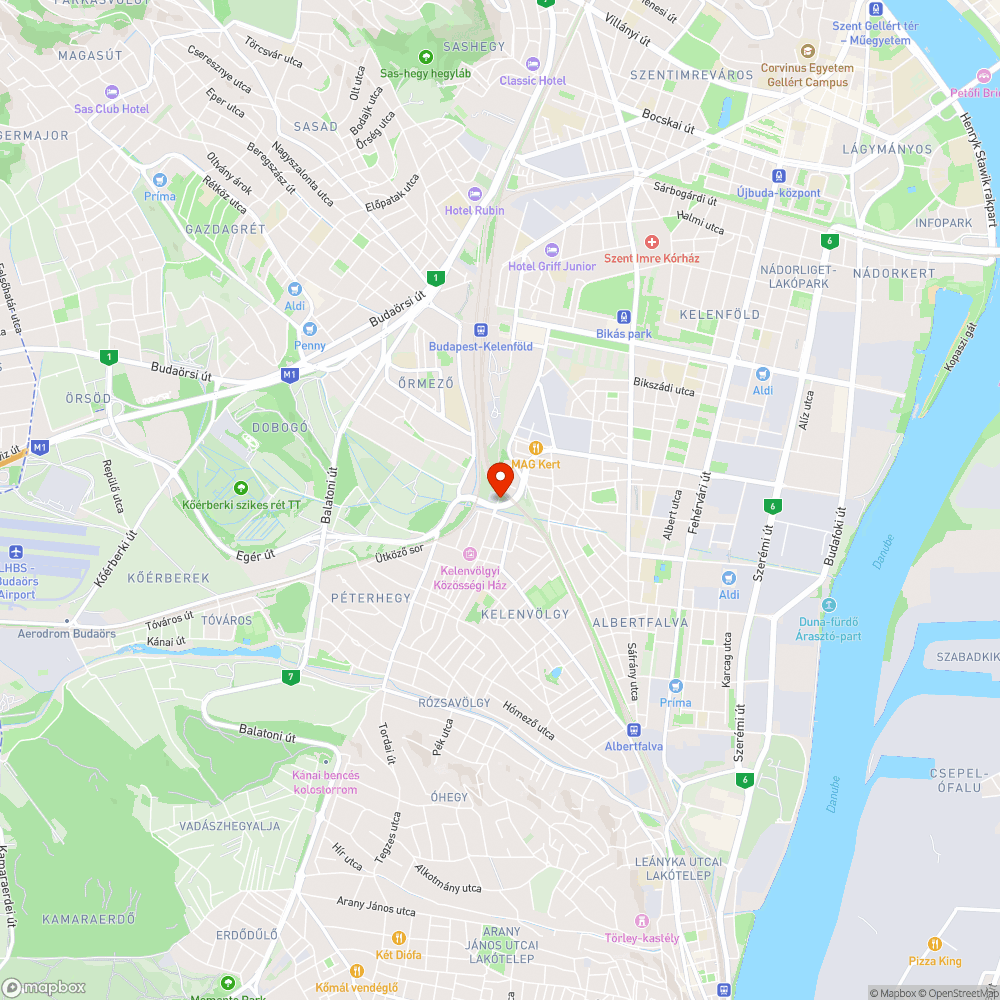 szeméthegy az Egér útnál bejelentés helye