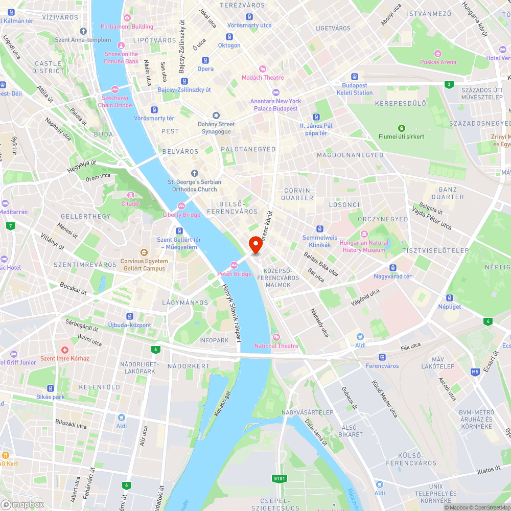 Tilosban parkoló autók a Boráros téri aluljáróban bejelentés helye