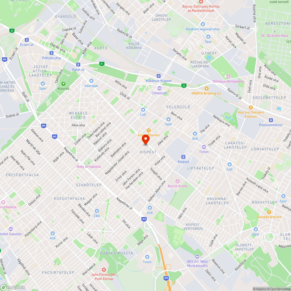 Rendezetlen buszmegálló #F03977 bejelentés helye