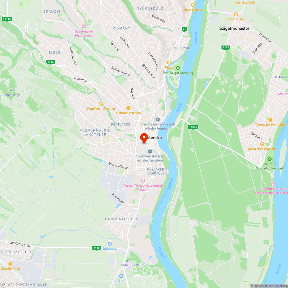Leszakadt szemetes a Szakorvosi Rendelőnél bejelentés helye