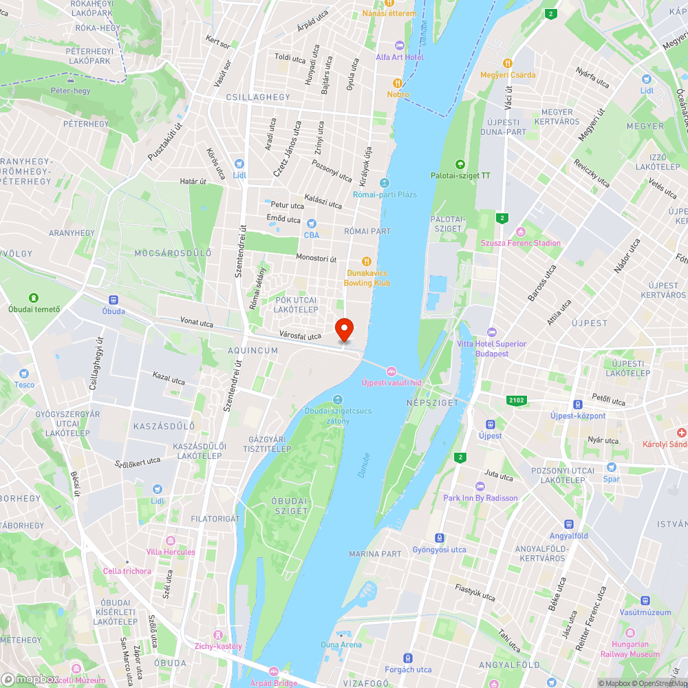 Taxiállomás az egyetlen járdán? bejelentés helye