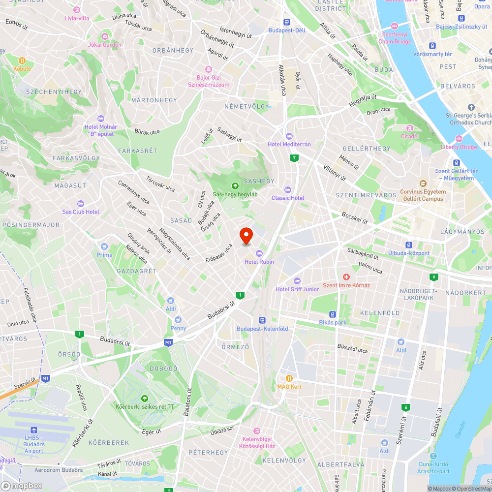 Szabálytalan parkolás a Dayka Gábor utcában bejelentés helye