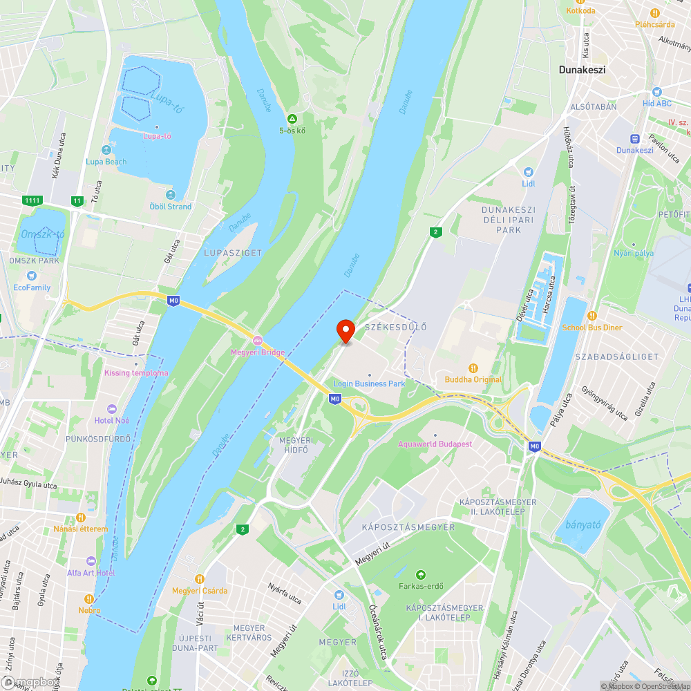 Kátyútenger az ország második útján bejelentés helye