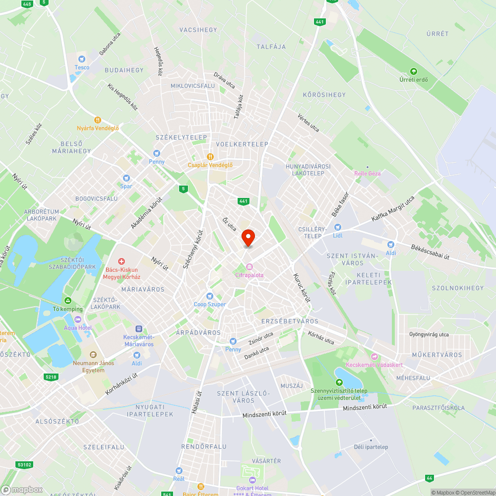Életveszélyes egykori kórházépület - 10 éves állványzattal bejelentés helye
