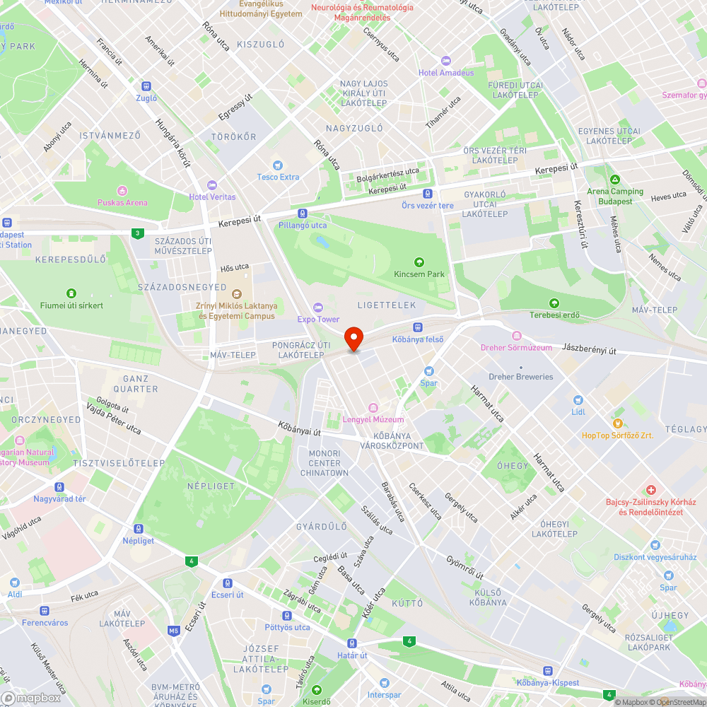 Hiányzó tábla bejelentés helye