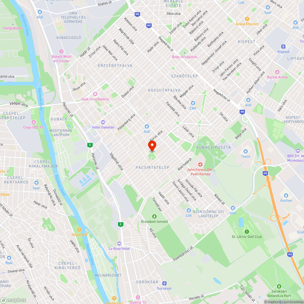 Illegálisan elhelyezett hulladék bejelentés helye