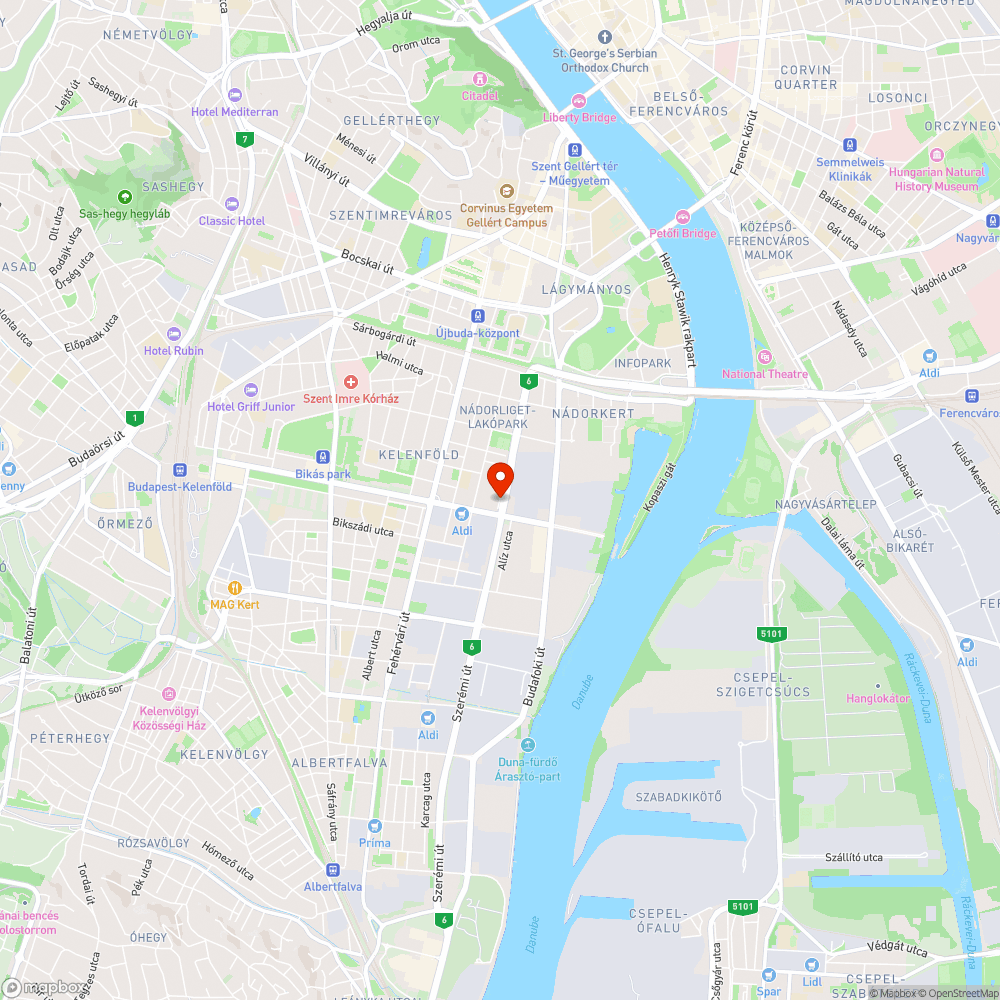 Kátyú a biciklinyomban bejelentés helye
