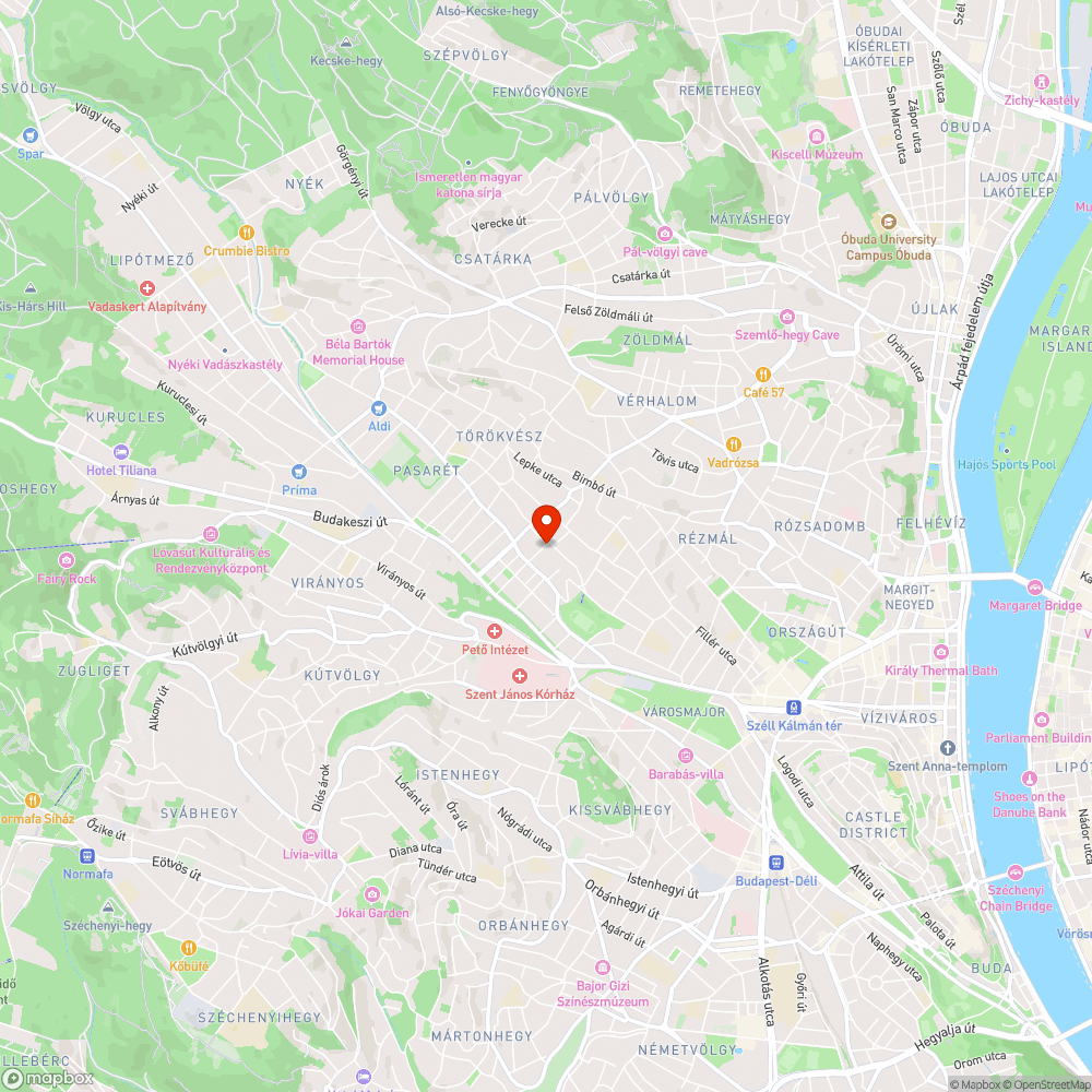 Elhagyatott, összeetört autó bejelentés helye