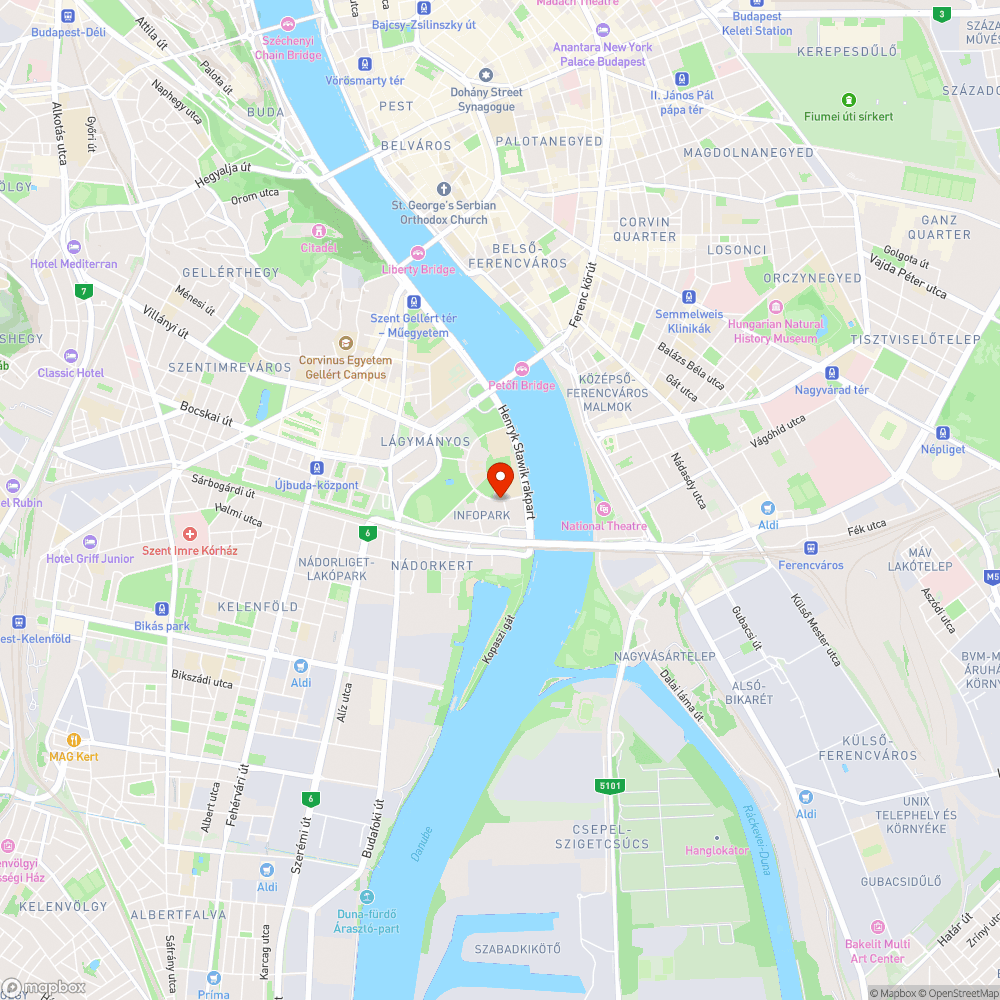 Parkolási káosz az Infoparkban bejelentés helye