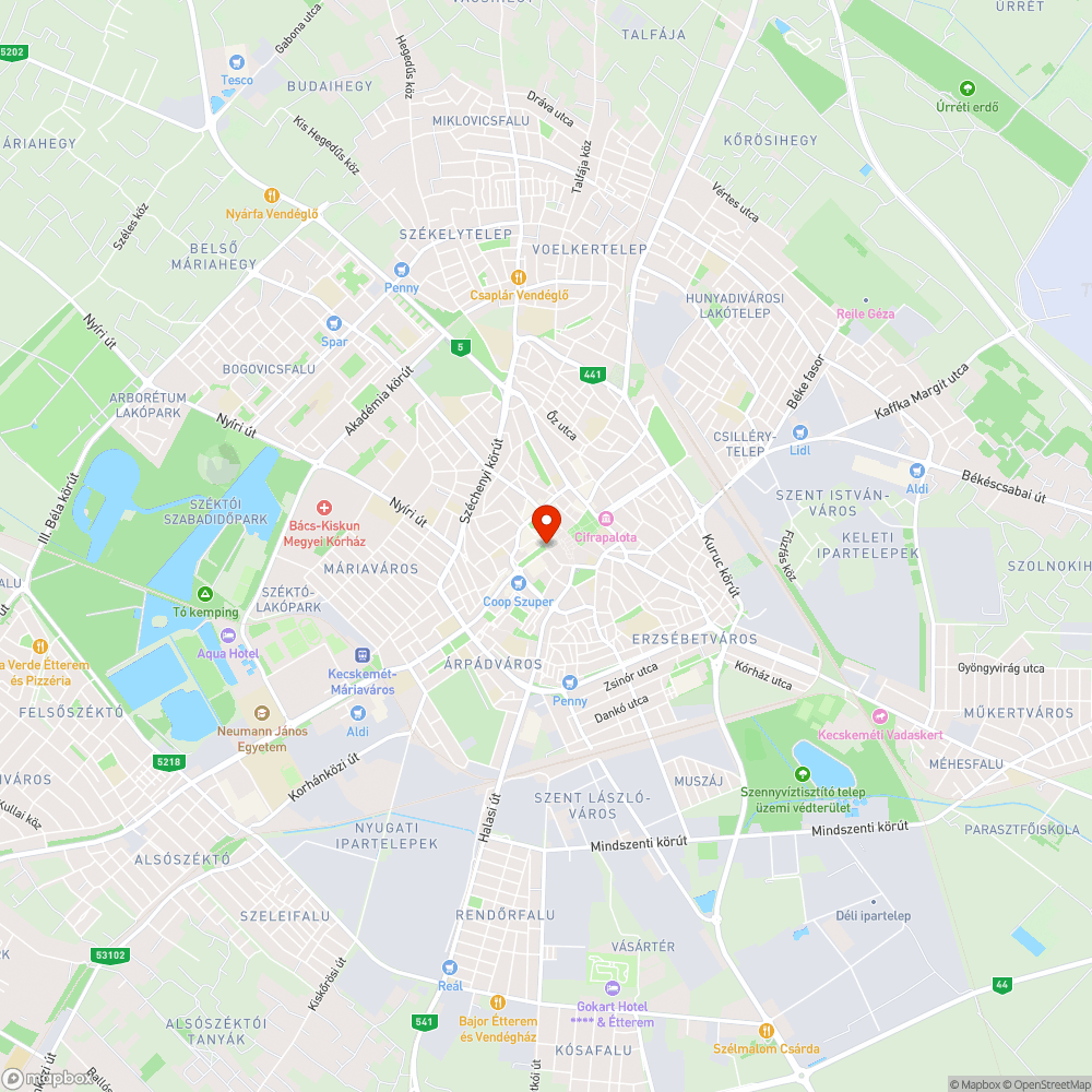 Összetört reflektorok a Szent István szobornál bejelentés helye