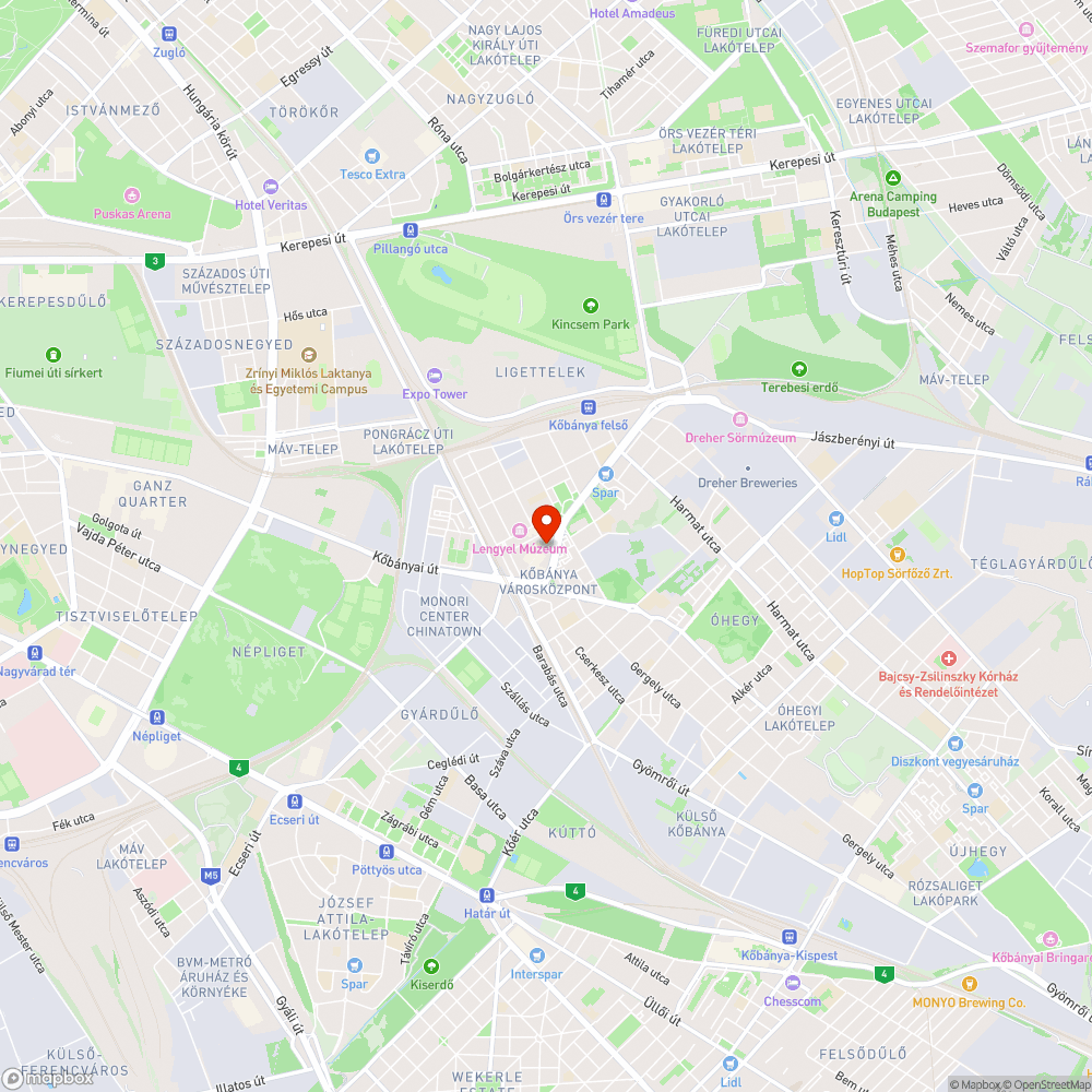 Egy újabb kuka "áldozat" bejelentés helye