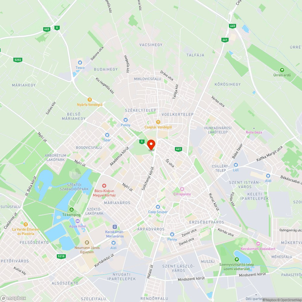 Otthagyott földkupac bejelentés helye
