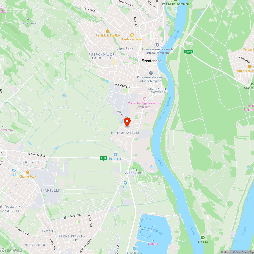 Három kátyú a pannóniatelepi Gyöngyvirág u. 13. magasságában bejelentés helye
