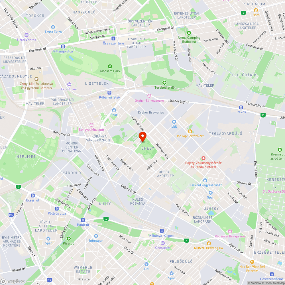 leszakadt ág a parkban bejelentés helye