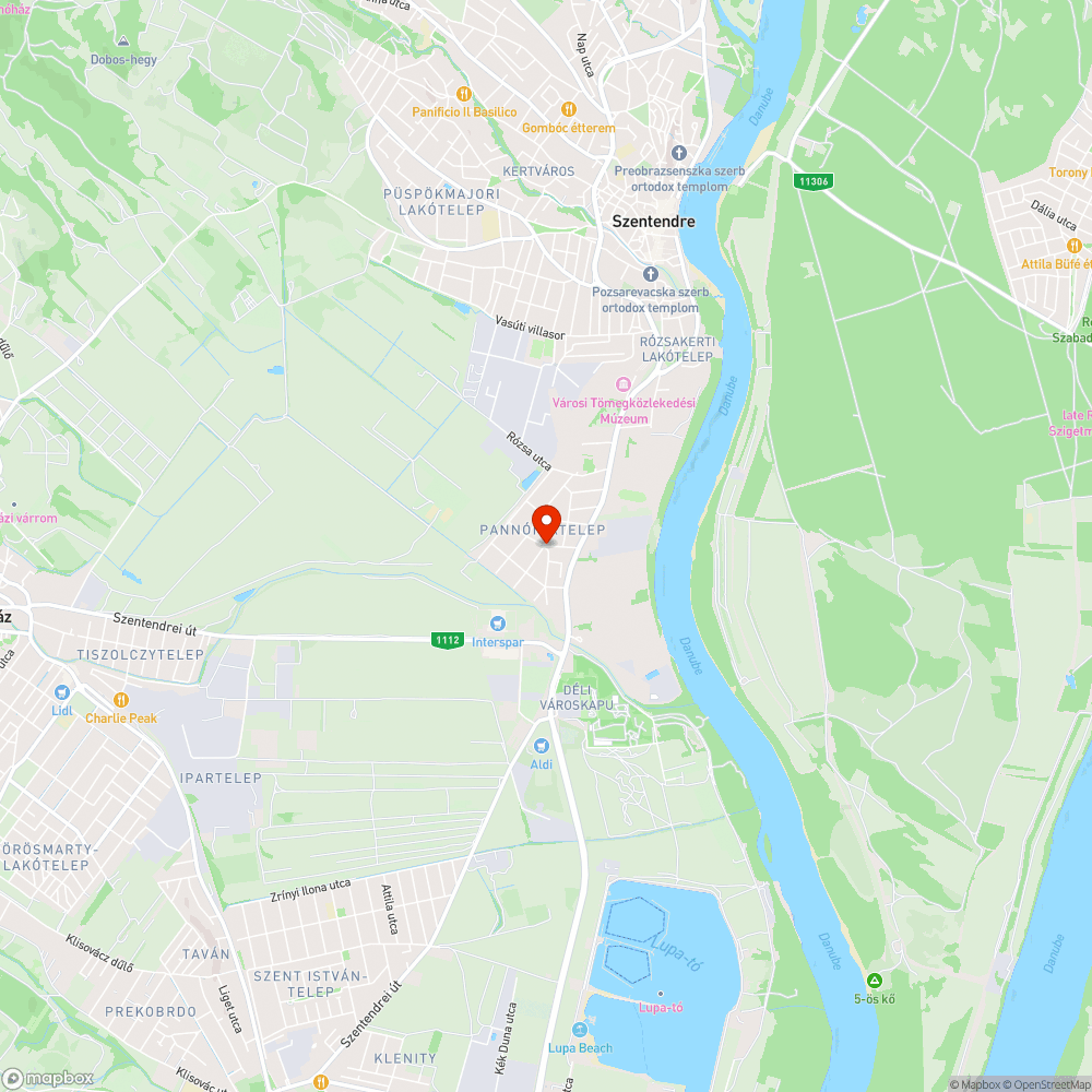 Kátyúk a Stromfeld és a Patak utca sarkán bejelentés helye