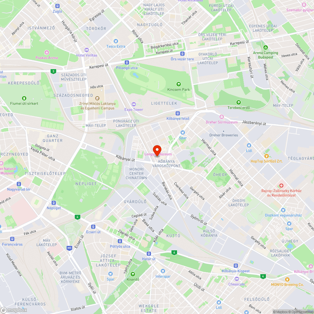 Virág ágyásból kilógó vas bejelentés helye