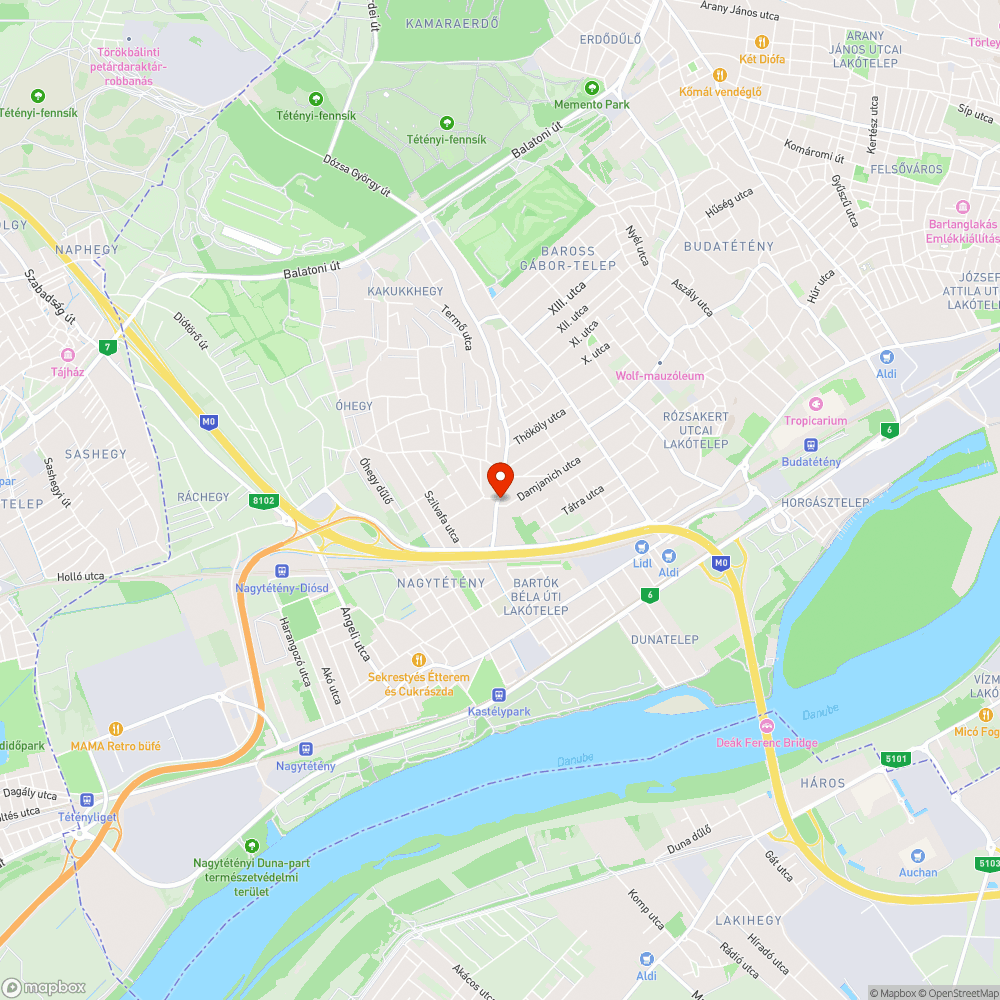 Buszmegálló állapota bejelentés helye
