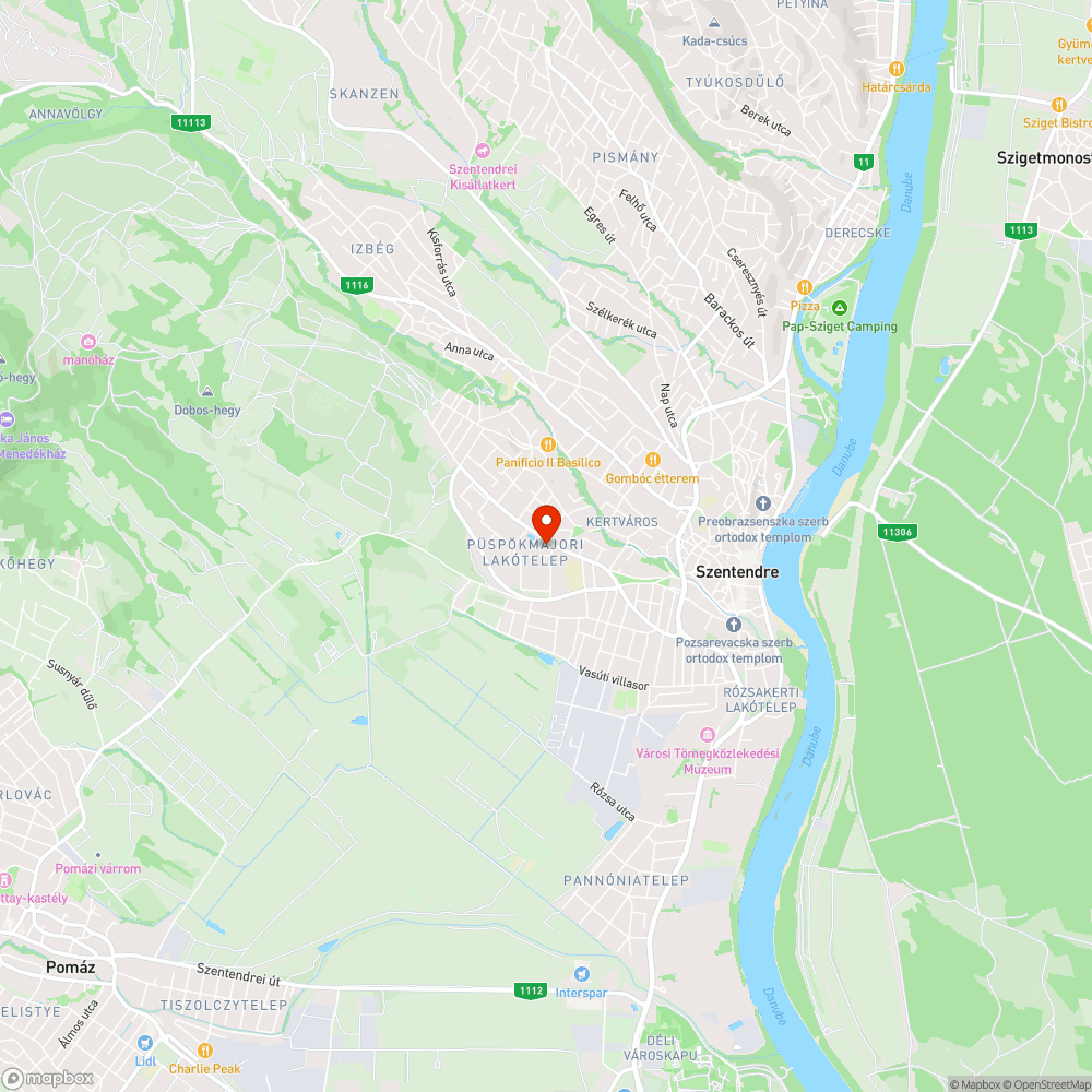 Lagúna étterem bejelentés helye