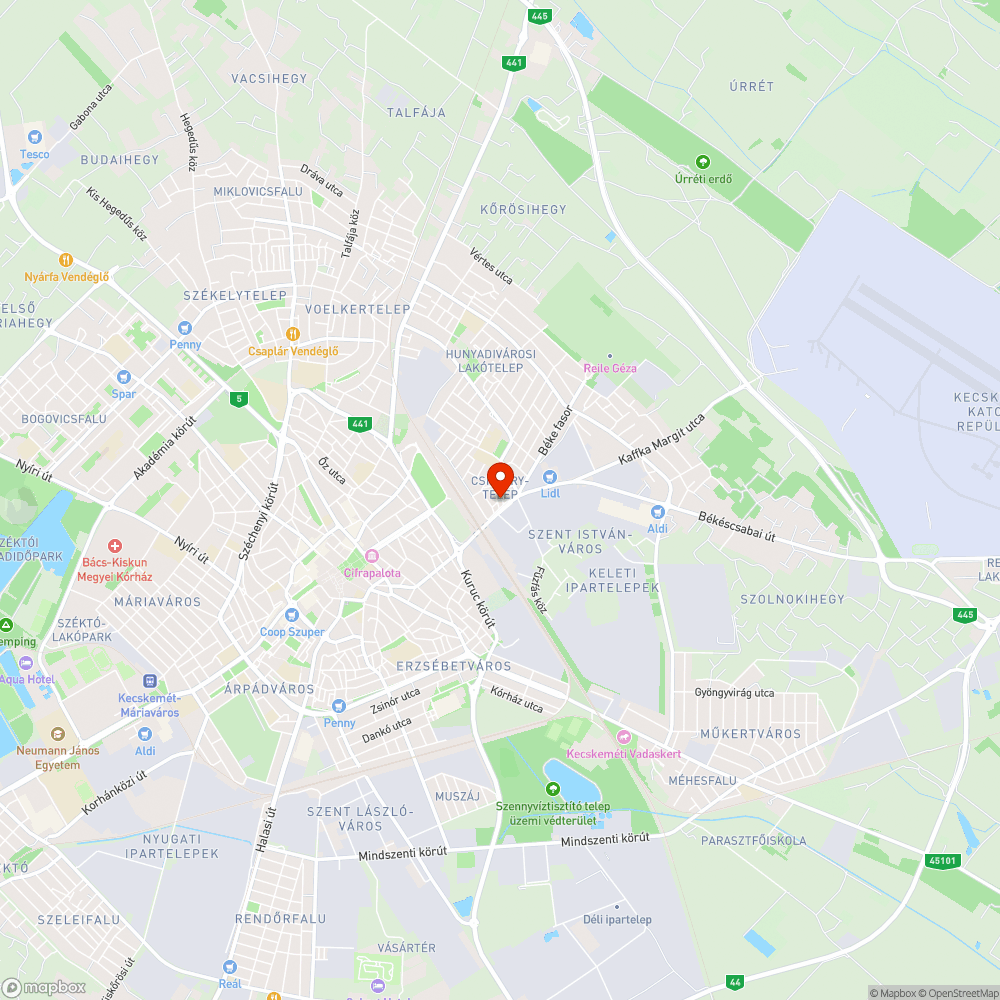 Közmű akna? bejelentés helye