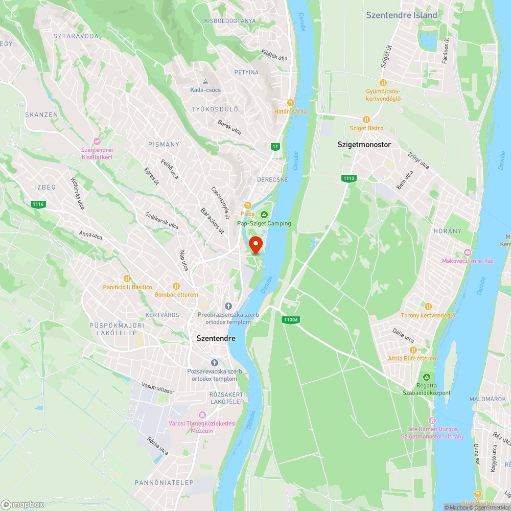 Szemétlerakat a Czóbel sétány közelében bejelentés helye
