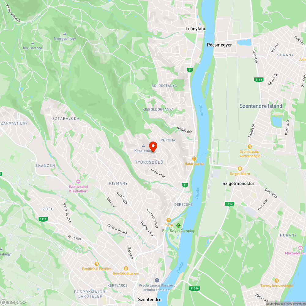Hajnal utca járhatatlan út bejelentés helye