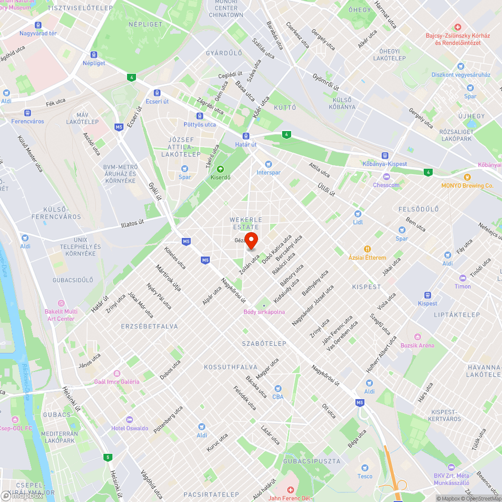 Tavalyi NAGY vihar maradványai 3 bejelentés helye