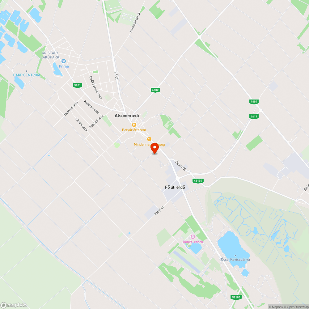 Elhagyott szemét közterületen bejelentés helye