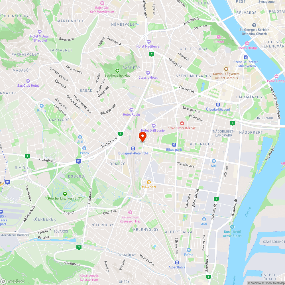 Etele tér - megállni tilos terület erősebb megjelölése bejelentés helye