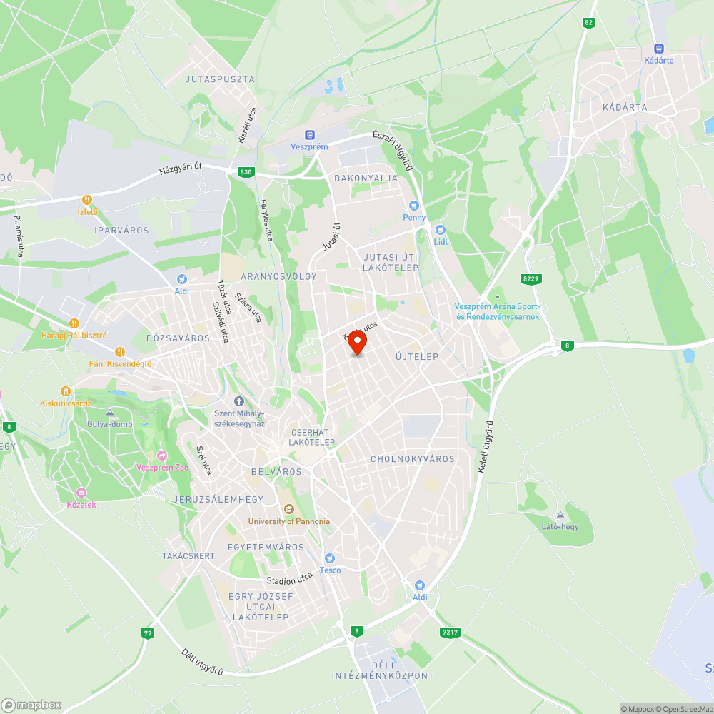 Nagyon rossz állapotú út bejelentés helye
