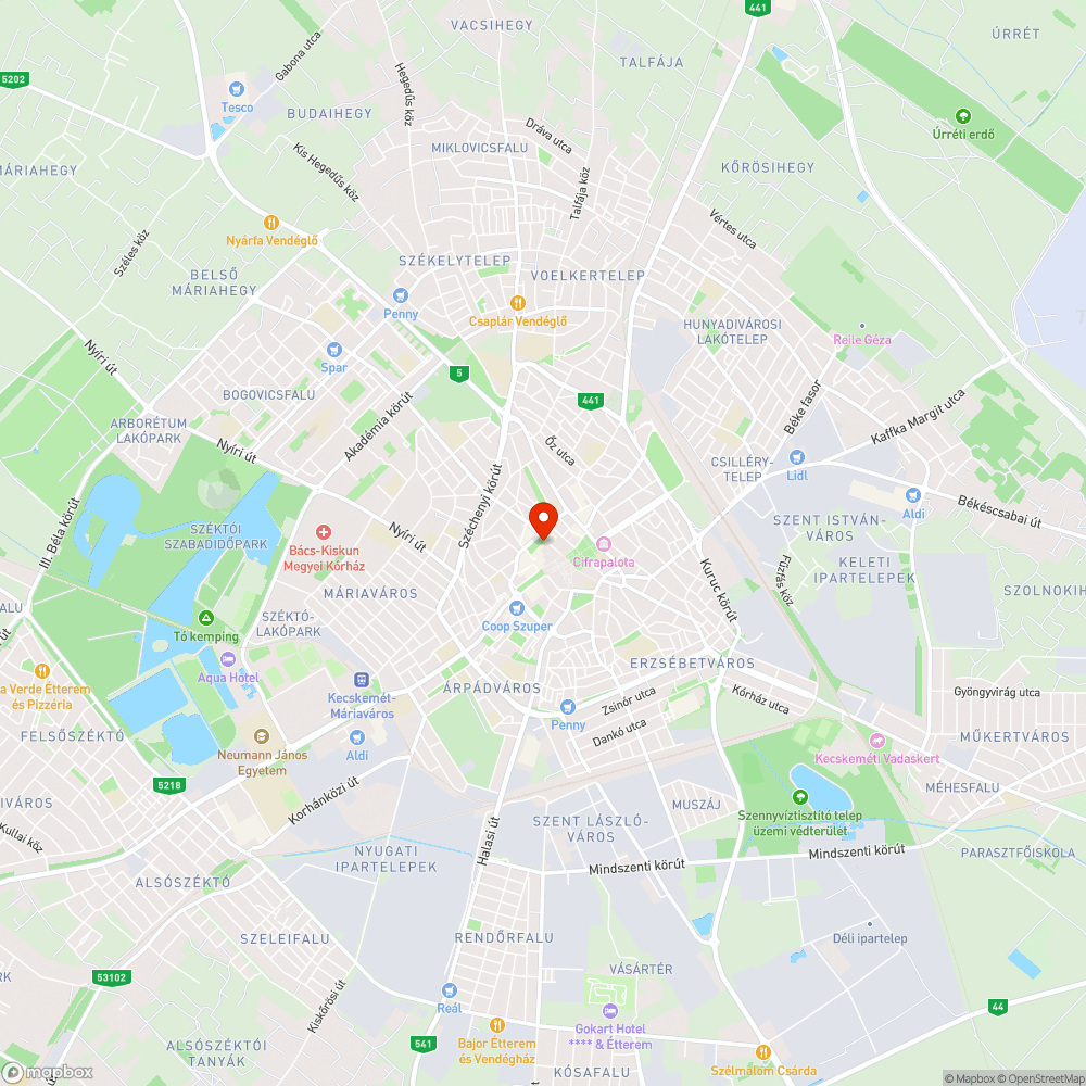 Bokatörő, üres fahely a Széchenyi téren bejelentés helye